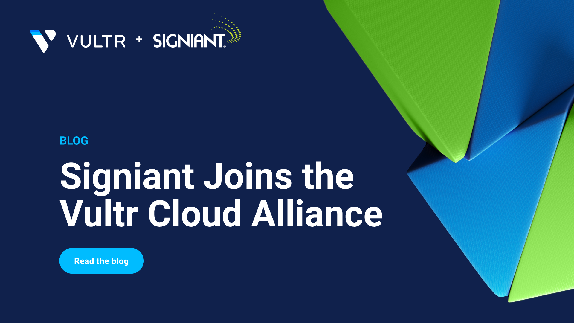 Signiant joins the Vultr Cloud Alliance to Power High-Speed Global Media Delivery